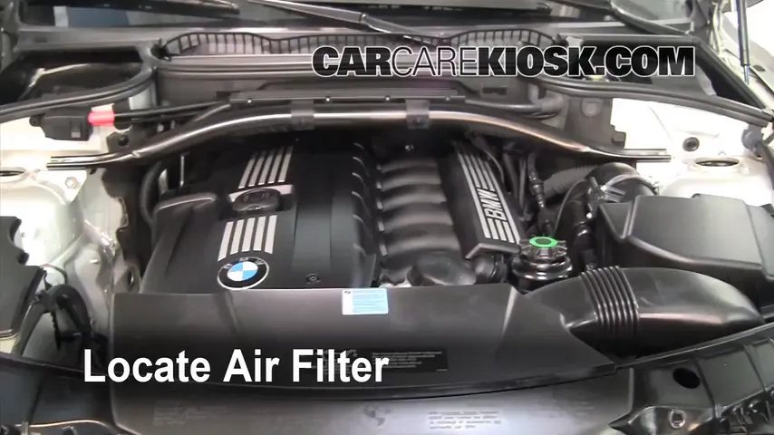 2008 BMW X3 3.0si 3.0L 6 Cyl. Air Filter (Engine) Replace
